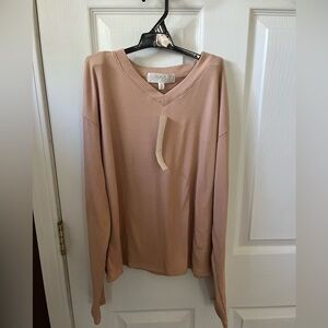 NWT Girl’s XL Angelina Relaxed V Neck Top